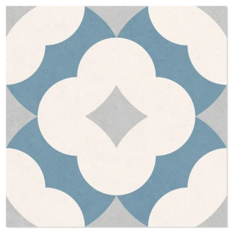 Klinker <strong>Althea</strong>  Ornella Blå Mat 15x15 cm