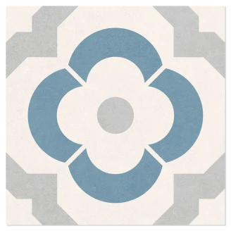 Klinker <strong>Althea</strong>  Floris Blå Mat 15x15 cm