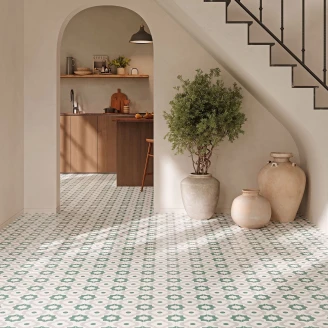 Klinker <strong>Althea</strong>  Arcis Grøn Mat 15x15 cm