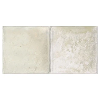 Klinker <strong>Viridi</strong>  Hvid Mat 10x20 (10x10) cm