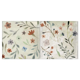 Klinker <strong>Viridi</strong>  Blomster Mat 10x20 (10x10) cm