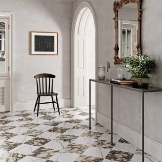 Marmor Klinker <strong>Rosendal</strong>  Hvid Mat 30x30 cm