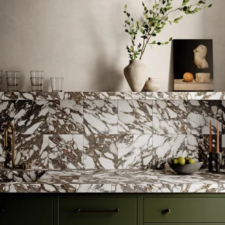 Marmor Klinker <strong>Rosendal</strong>  Gråbeige Mat 30x30 cm