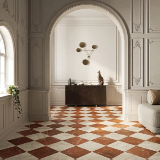 Marmor Klinker <strong>Rosendal</strong>  Terrakotta Mat 30x30 cm