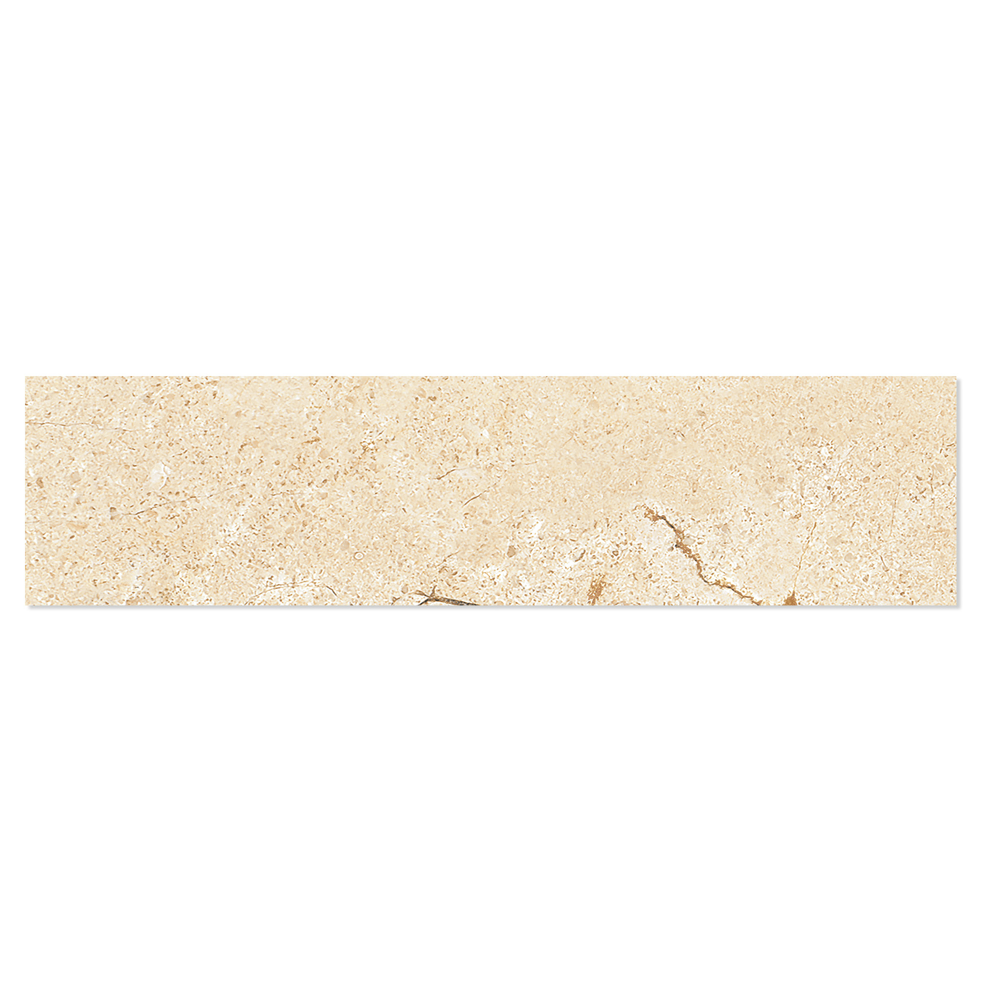 Marmor Klinker Rosendal Lysbeige Mat 6x25 cm