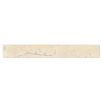 Marmor Gulvliste Klinker <strong>Rosendal</strong>  Lysbeige Mat 8x60 cm