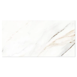 Marmor Vægflise <strong>Malm</strong>  Sandguld Blank 25x50 cm