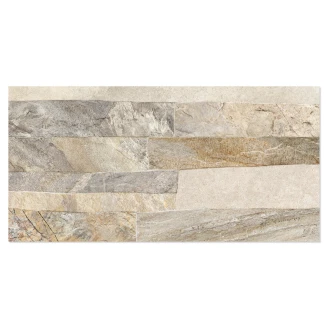 Vægflise <strong>Rustica</strong>  Sandbeige Mat 25x50 cm