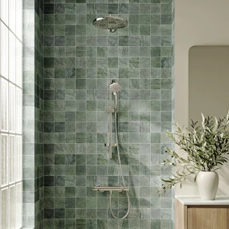 Klinker <strong>Novera</strong>  Dybgrøn Mat 10x20 (10x10) cm