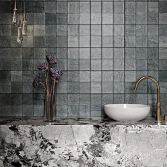 Klinker <strong>Novera</strong>  Røggrå Mat 10x20 (10x10) cm