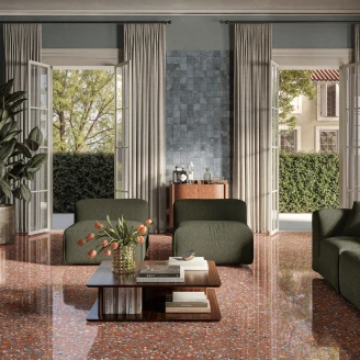 Klinker <strong>Glow</strong>  Plus Solnedgang Poleret 60x120 cm