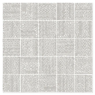 Sant’Agostino Mosaik Klinker <strong>Digitalart</strong>  Hvid Mat 30x30 (5x5) cm