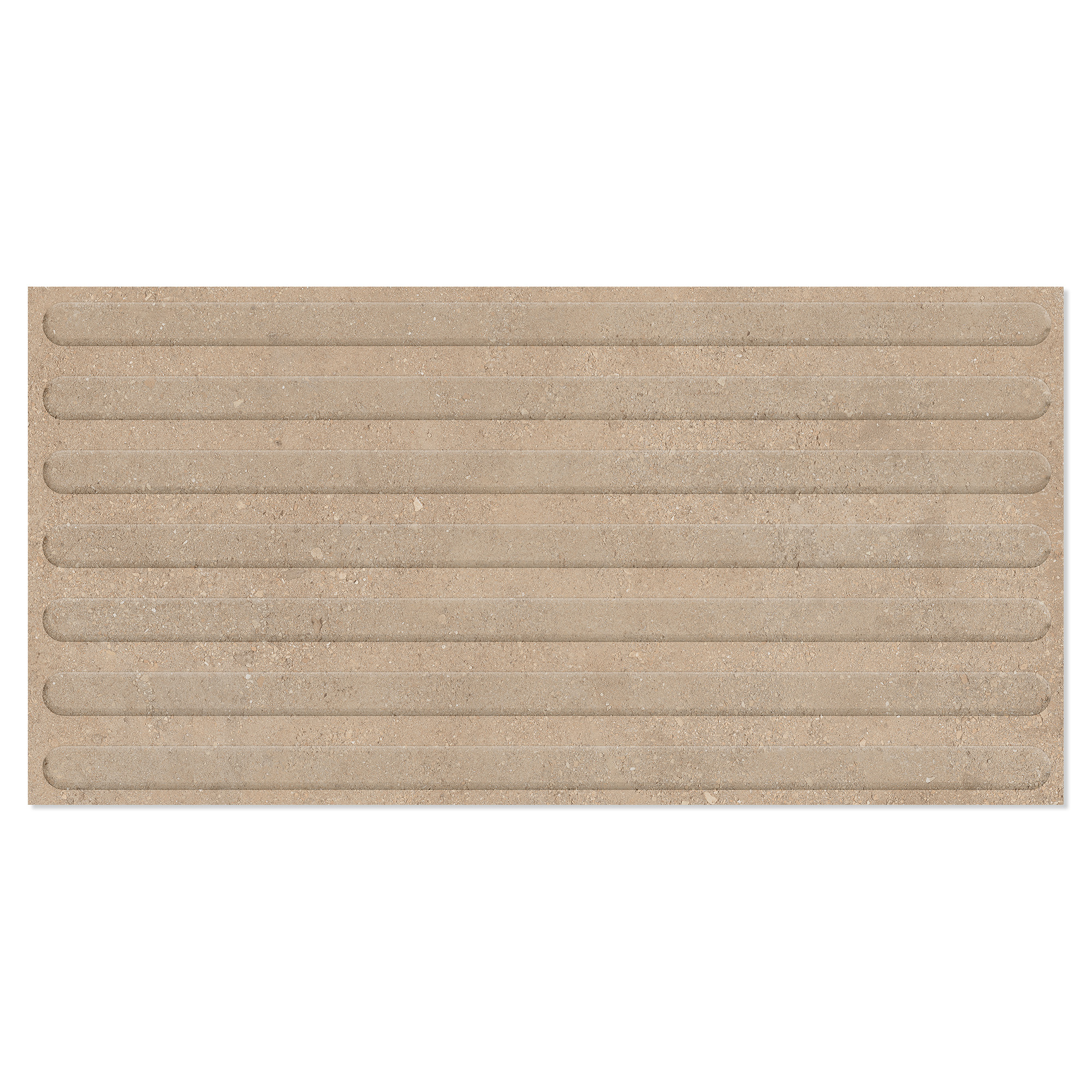 Sant’Agostino Klinker Duo Deko Sand 02 Mat-Struktur 3D 60x120 cm