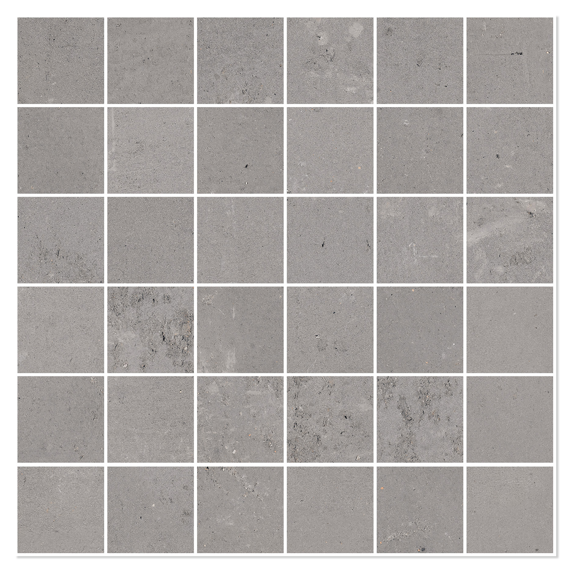 Sant’Agostino Mosaik Klinker Duo Taupe Mat-Struktur 3D 30x30 (5x5) cm