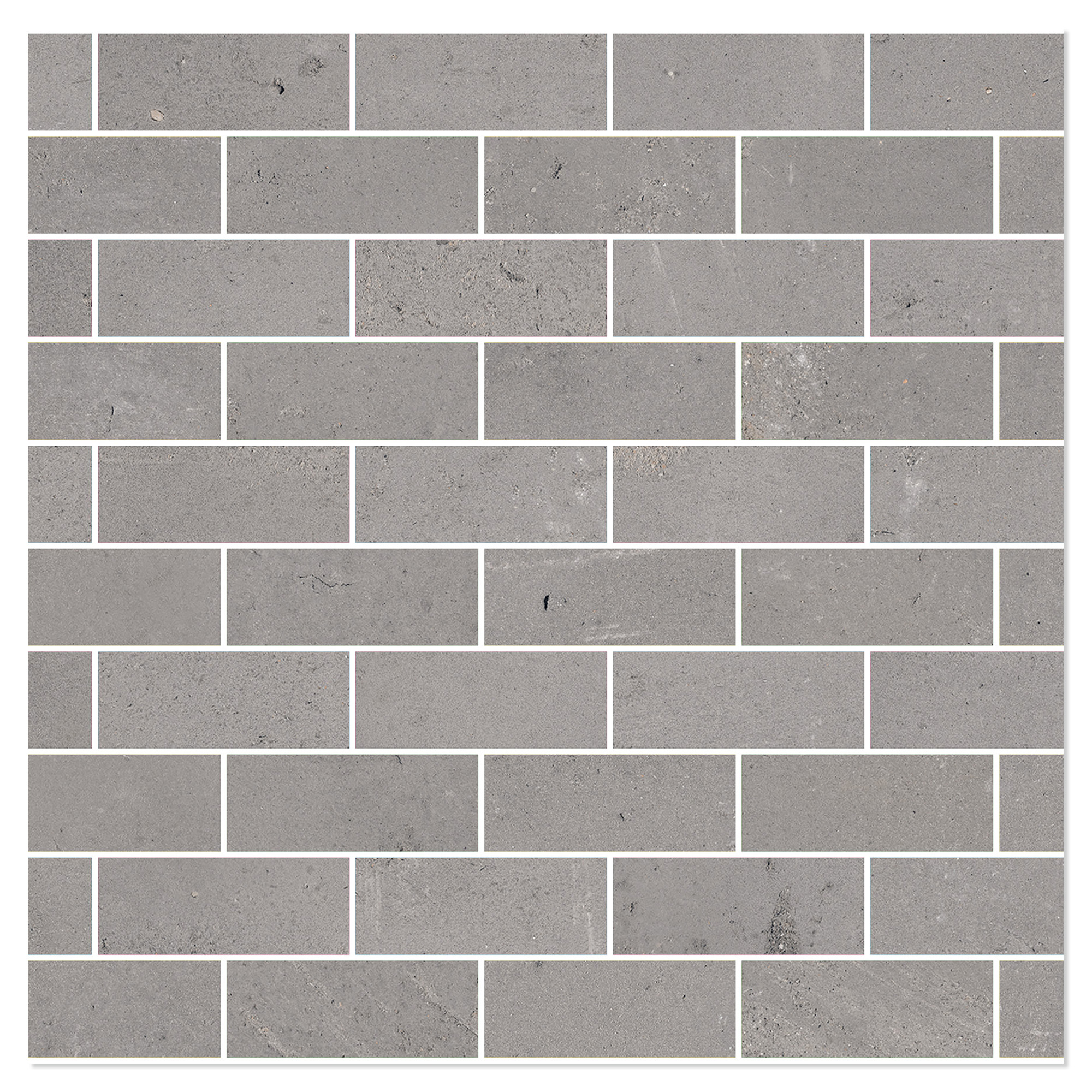 Sant’Agostino Mosaik Klinker Duo Taupe Mat-Struktur 3D 30x30 cm