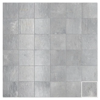 Sant’Agostino Klinker Pixel Arktis Blank 10x10 cm