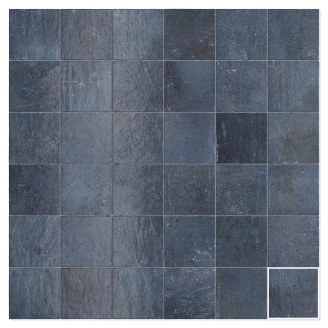 Sant’Agostino Klinker Pixel Blå Blank 10x10 cm