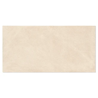 Sant’Agostino Vægflise <strong>Iro</strong>  Stribet Elfenben Mat-Relief 60x120 cm