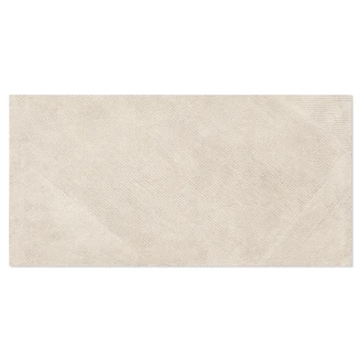 Sant’Agostino Vægflise <strong>Iro</strong>  Stribet Sand Mat-Relief 60x120 cm