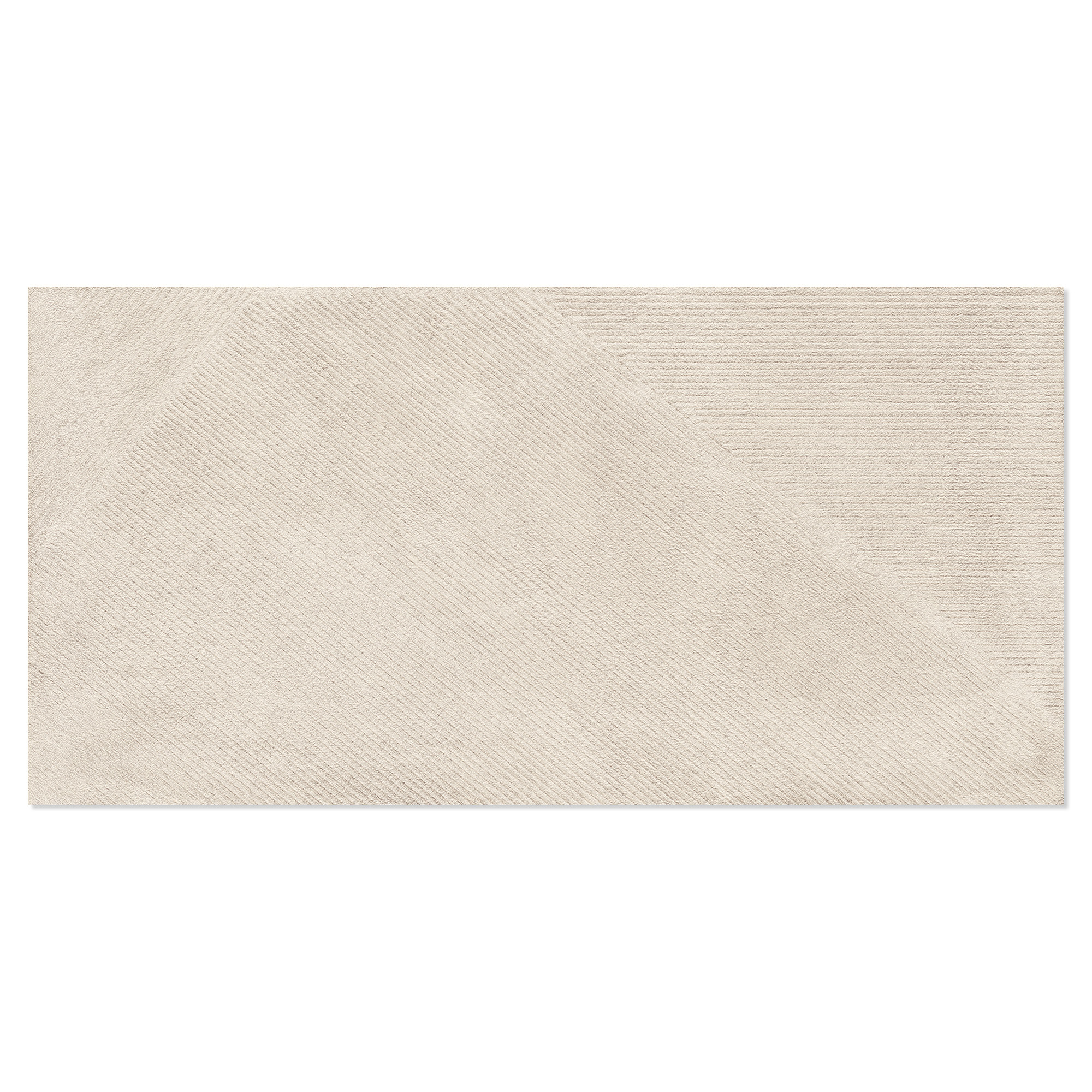 Sant’Agostino Vægflise Iro Stribet Sand Mat-Relief 60x120 cm