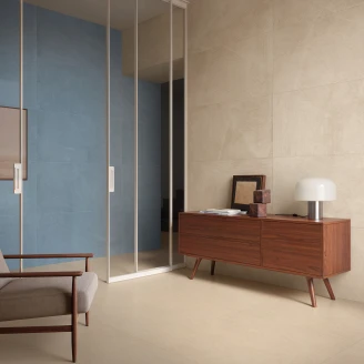 Sant’Agostino Klinker <strong>Iro</strong>  Firkantet Elfenben Mat-Satin 90x90 cm