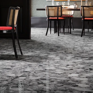 Sant’Agostino Klinker <strong>Venistone</strong>  Mørk Poleret 120x120 cm