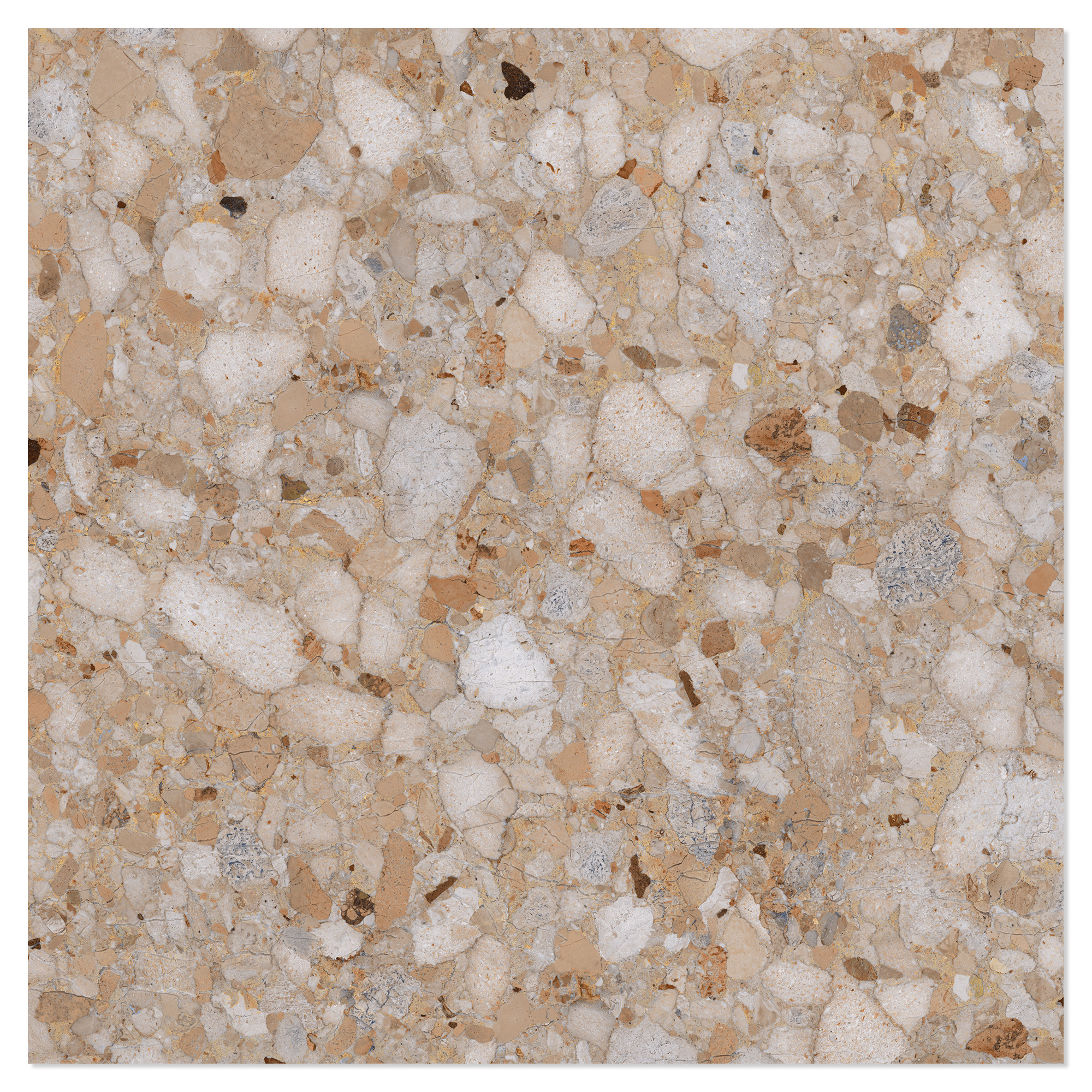 Sant’Agostino Klinker Venistone Guld Mat 120x120 cm