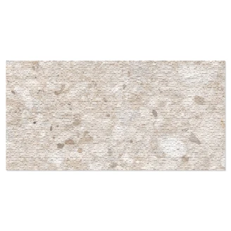 Sant’Agostino Klinker <strong>Venistone</strong>  Beige Mat-Relief 60x120 cm
