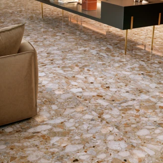 Sant’Agostino Klinker <strong>Venistone</strong>  Guld Poleret 60x120 cm