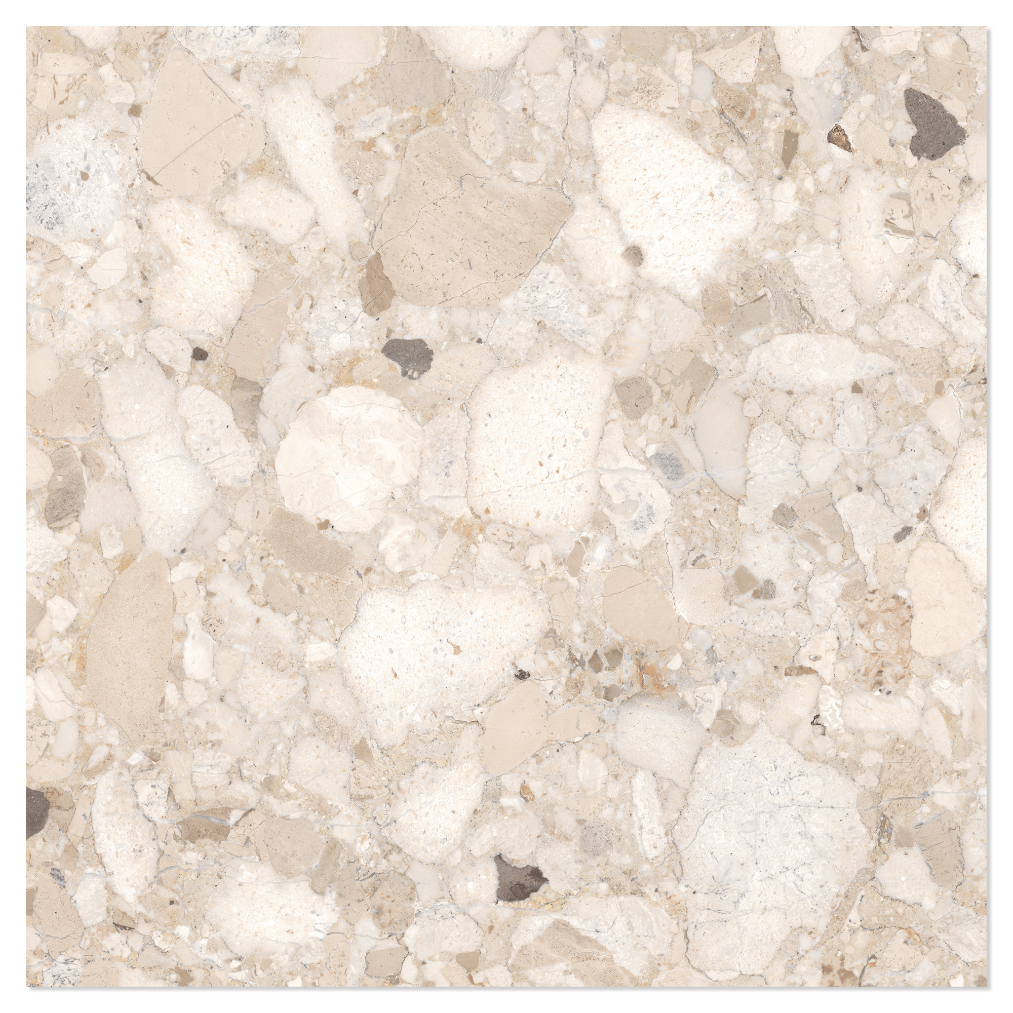 Sant’Agostino Klinker Venistone Beige Mat 60x60 cm