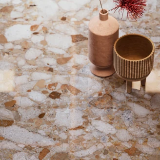 Sant’Agostino Klinker <strong>Venistone</strong>  Guld Poleret 60x60 cm