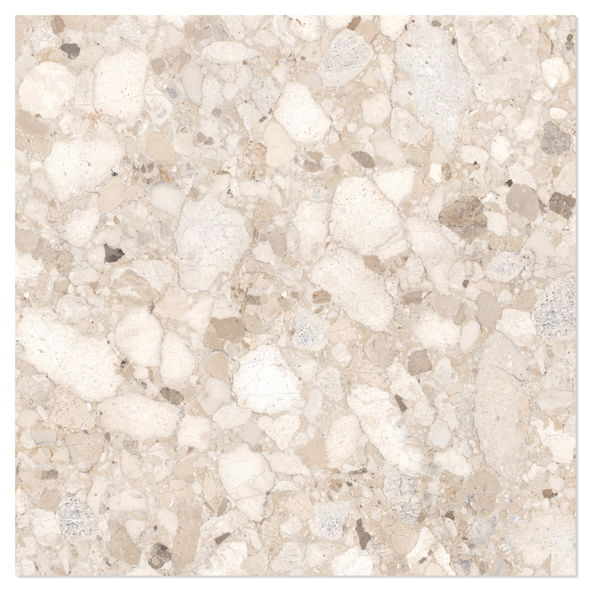 Sant’Agostino Klinker Venistone Beige Mat 90x90 cm