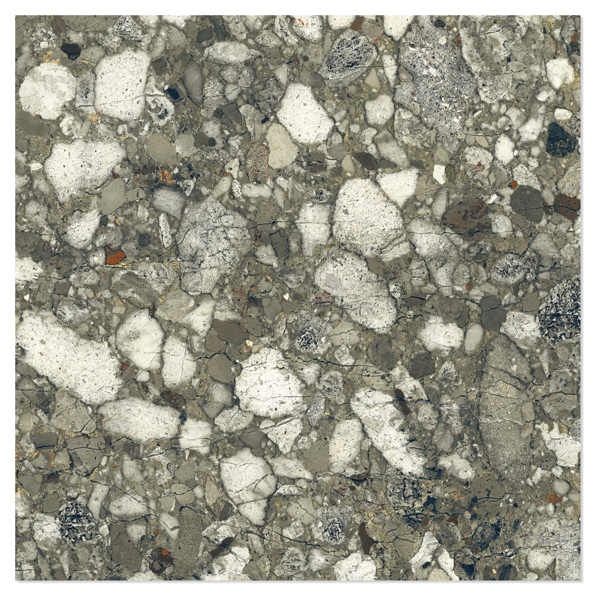Sant’Agostino Klinker Venistone Smaragd Mat 90x90 cm