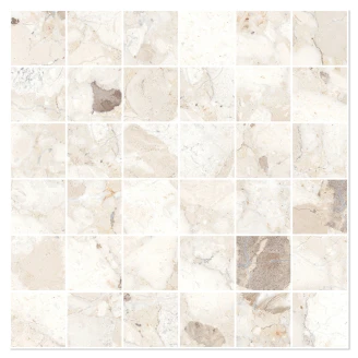 Sant’Agostino Mosaik Klinker <strong>Venistone</strong>  Elfenben Mat 30x30 (5x5) cm