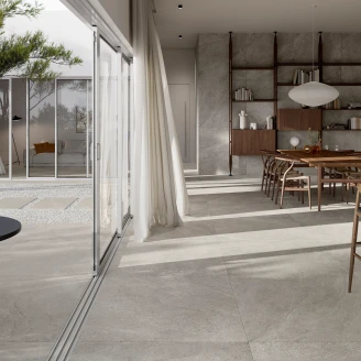 Sant’Agostino Klinker <strong>Bergstone</strong>  Grå Skridsikker Mat-Struktur 3D 120x120 cm