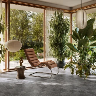 Sant’Agostino Klinker <strong>Bergstone</strong>  Mørk Mat-Struktur 3D 15x15 cm