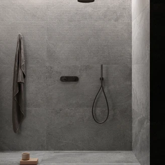 Sant’Agostino Vægflise <strong>Bergstone</strong>  Rigato Mørk Mat-Relief 60x120 cm