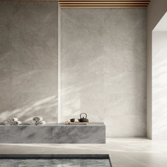 Sant’Agostino Vægflise <strong>Bergstone</strong>  Rigato Perle Mat-Relief 60x120 cm