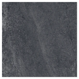 Sant’Agostino Klinker <strong>Bergstone</strong>  Sort Skridsikker Mat-Struktur 3D 60x60 cm