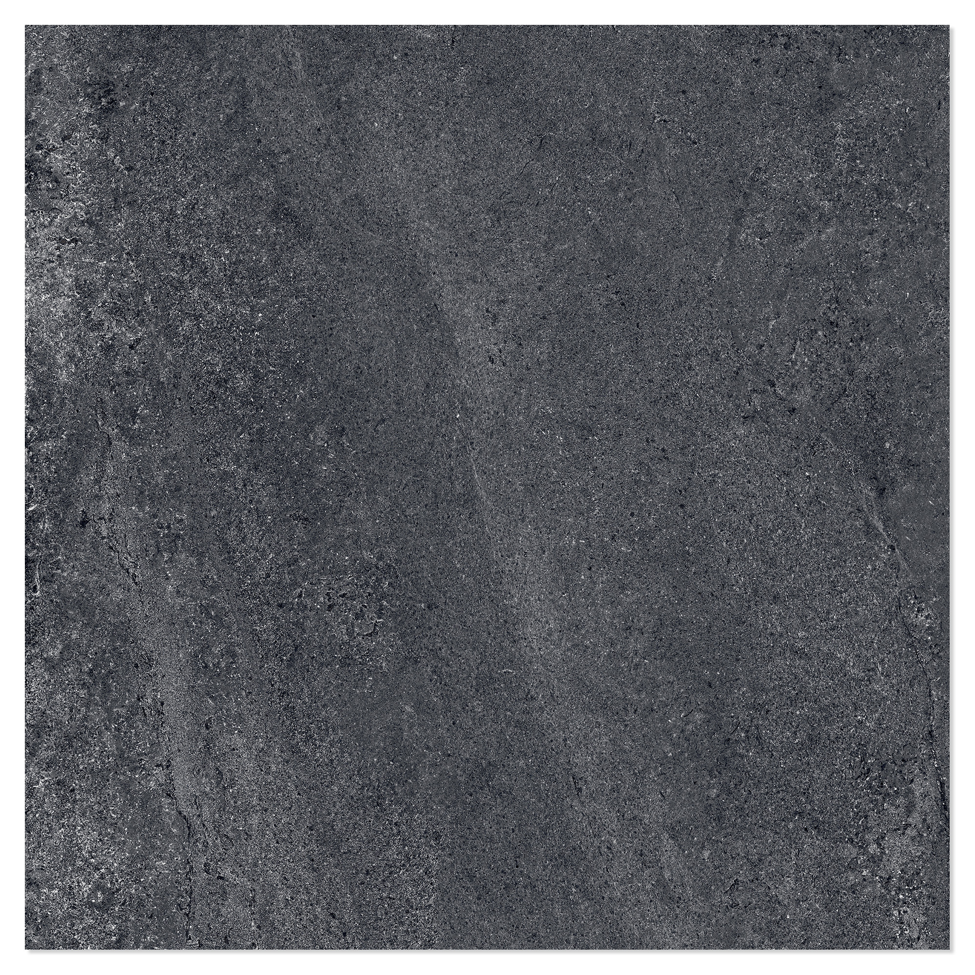 Sant’Agostino Klinker Bergstone Sort Skridsikker Mat-Struktur 3D 60x60 cm