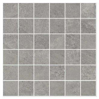 Sant’Agostino Mosaik Klinker <strong>Bergstone</strong>  Mørk Mat-Struktur 3D 30x30 (5x5) cm