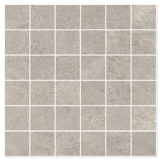 Sant’Agostino Mosaik Klinker <strong>Bergstone</strong>  Grå Mat-Struktur 3D 30x30 (5x5) cm