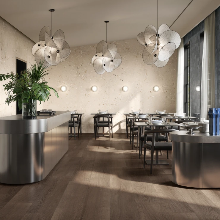 Sant’Agostino Klinker Gracewood Brun Mat-Struktur 3D 30x180 cm