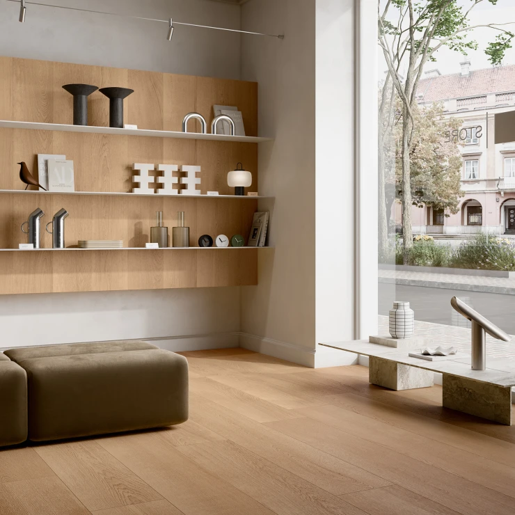 Sant’Agostino Klinker Gracewood Naturlig Mat-Struktur 3D 30x180 cm