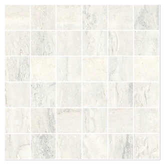 Sant’Agostino Mosaik Klinker <strong>Invictus</strong>  Hvid Mat 30x30 (5x5) cm