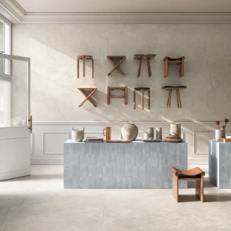 Sant’Agostino Klinker <strong>Invictus Cross</strong>  Hvid Mat 120x120 cm