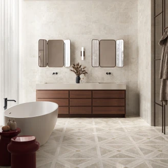 Sant’Agostino Klinker <strong>Invictus Cross</strong>  Hvid Poleret 30x60 cm