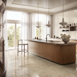 Sant’Agostino Klinker <strong>Invictus Cross</strong>  Beige Poleret 60x120 cm