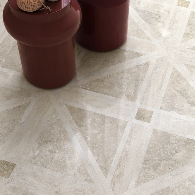 Sant’Agostino Klinker Invictus Cross Deko Poleret 60x60 cm