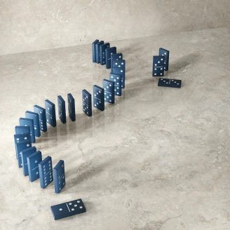 Sant’Agostino Klinker <strong>Invictus Cross</strong>  Perle Poleret 60x60 cm